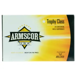 ARMSCOR 338 Win Mag USA Trophy Class 225Gr AccuBond 20rd