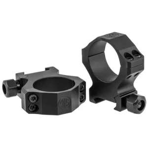 SIG SAUER Alpha1 Scope Rings 30mm High Profile 1.12" Blk