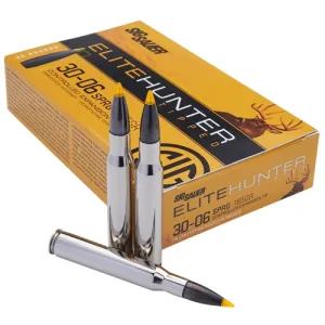 SIG SAUER Elite Hunter Tipped 30-06 Springfield 165 gr Controlled Expansion Ammunition | 20 Rounds