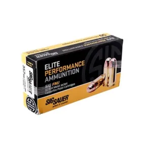 SIG SAUER 357 Sig 125Gr Elite Ball FMJ 50rd Ammo