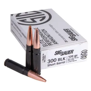SIG SAUER Elite Performance 300 Blackout 120 gr Copper Solid Ammunition | 20 Rounds