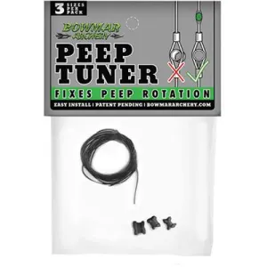 BOWMAR Peep Tuner Black