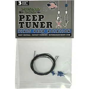 BOWMAR Peep Tuner Blue