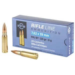 PPU 7.62x39 123Gr FMJ 840rd