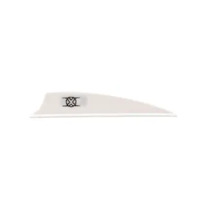 BOHNING X-VANE 2.25" WHITE 100PK
