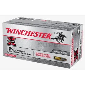 WINCHESTER AMMO 22 LR 37Gr SuperX HP 50rd