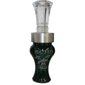 ECHO CALLS Timber Green Diamondwood / Poly Double Reed