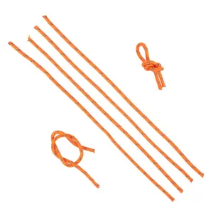ALLEN Flagging Cord Orange Polyester Reflective 50 Long
