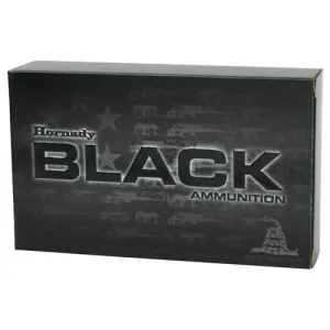 HORNADY BLACK 300 AAC Blackout 110Gr NTX Polymer Tip Lead Free Brass Ammunition | 20 Rounds