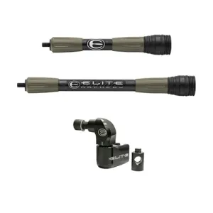ELITE ARCHERY Carbon Micro Stabilizer Kit 8-10" Midnight Copper
