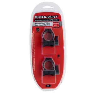 CVA DuraSight Z-2 Black 1" Tube Medium QD Weaver