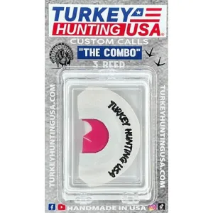 TURKEY HUNTING USA Grand Slam Series "The Combo" 3-Reed Turkey Call
