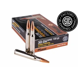 30-06 SPRG, 150GR, ELITE COPPER HUNTING - BLEMISHED