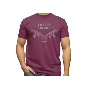 HUCKLEBERRY RATTLER T-SHIRT MAROON-XL
