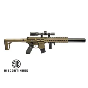 SIG MCX Air Rifle Scoped, FDE (Pellet)