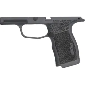 P365X/XL 9MM/380 LASER ENGRAVED GRIP MODULE - GRAY - GRAYGUNS