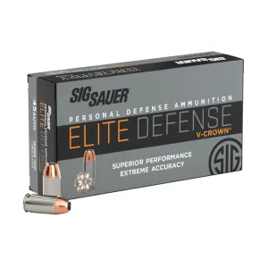 45AUTO, 185GR, ELITE V-CROWN, JHP