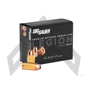 45AUTO, 185GR, LEGION TAC-XP, HP