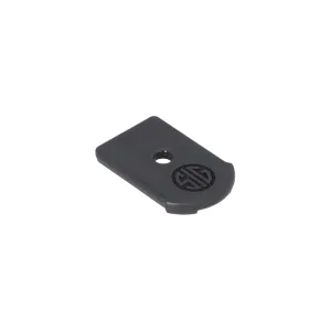 P365X 12RD 9MM FLUSH FIT MAGAZINE BASEPLATE, BLACK