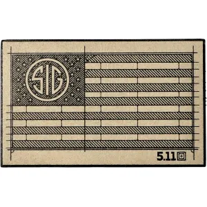 5.11 SIG SAUER SCHEMATIC FLAG PATCH