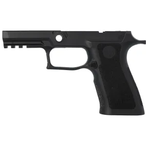 P320 CARRY 9MM/40/.357 GRIP MODULE - BLACK, MEDIUM GRIP (MAGWELL & WEIGHT COMPATIBLE)