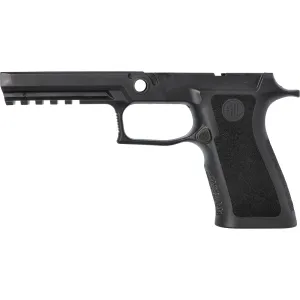 P320 XFULL 9MM/40/.357 GRIP MODULE - BLACK, MEDIUM GRIP (MAGWELL & WEIGHT COMPATIBLE)
