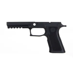 P320 XFULL 9MM/40/.357 GRIP MODULE - BLACK, LARGE GRIP (MAGWELL & WEIGHT COMPATIBLE)