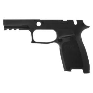 P320 CARRY 9MM/40/.357 MANUAL SAFETY GRIP MODULE - BLACK
