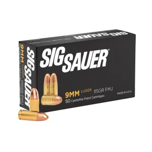 9MM, 115GR, Elite Ball, FMJ
