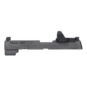 P320 RXP 9MM 4.7" SLIDE ASSEMBLY, ROMEO1PRO, BLACK