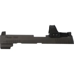 P320 RXP 9MM 4.7" SLIDE ASSEMBLY, ROMEO1PRO WITH SHROUD, BLACK