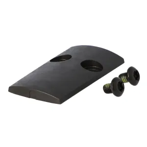 SIGHT PLATE COVER, P320 X, ROMEO1PRO, W/ SCREWS, BLK