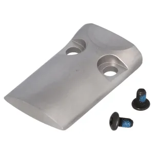 1911 SIGHT PLATE COVER WITH SCREWS - UNFINISHED
