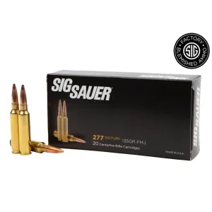 277 SIG FURY, 135GR FMJ, ELITE BALL  - BLEMISHED