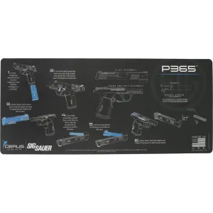 P365 INSTRUCTIONAL GUN MAT - CERUS GEAR