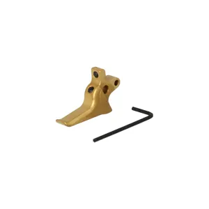 P22X DUAL ADJUSTABLE STRAIGHT TRIGGER FOR DA SA PISTOLS - TiN GOLD - GRAYGUNS