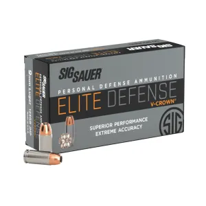 9MM, 124GR, Elite V-Crown, JHP - 50 Count
