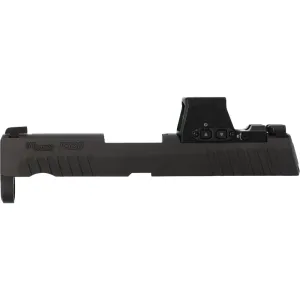P320 X-COMPACT 9MM 3.6" SLIDE ASSEMBLY, ROMEO-X PRO, BLACK