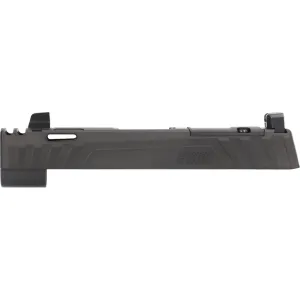 P365X SPECTRE COMP 9MM 3.1" INTEGRATED COMPENSATOR SLIDE ASSEMBLY, OPTIC READY, BLACK