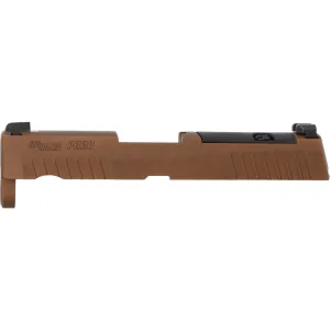 P320 SUB-COMPACT 9MM 3.6" SLIDE ASSEMBLY, OPTIC READY, COYOTE BROWN