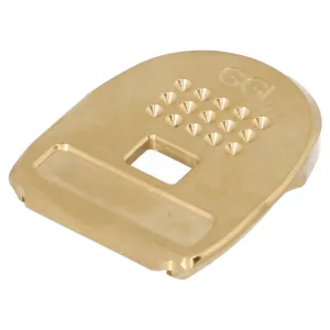 P320 ADDED WEIGHT BRASS MAGAZINE BASEPLATE - GRAYGUNS