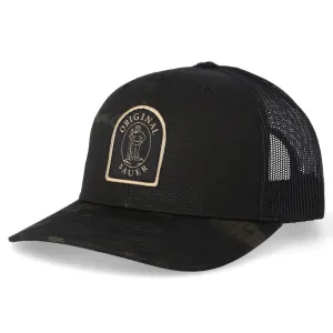 VINTAGE ORIGINAL SAUER SNAPBACK HAT - BLACK CAMO