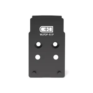 ROMEO1PRO ALUMINUM SIGHT PLATE ASSEMBLY - WALTHER DEFENSE PDP 1.0 - C&H PRECISION