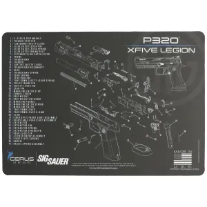 P320-XFIVE LEGION GUN MAT - CERUS GEAR