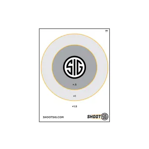 SHOOT SIG TARGET - 25 PACK
