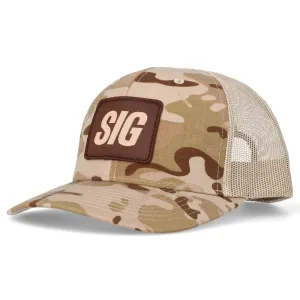 SIG WOVEN PATCH HAT - MULTICAM ARID