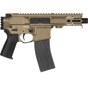 CMMG 22A5BD2-CT Pistol Banshee MK4 .22LR 4.5 25rd END CAP Coyote TAN