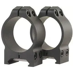 Warne 213S Maxima Steel Rings,30mm, Weaver/Picatinny, PA, Low Silver