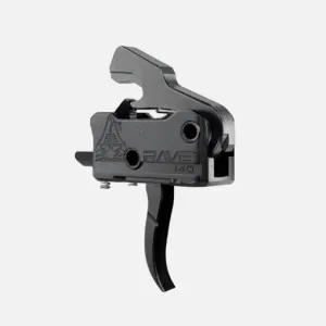 Rise Armament RAVE 140 Drop-in Trigger Flat / Curved - Curved, Black