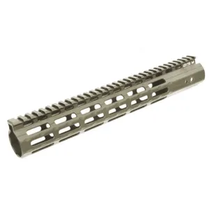 UTG PRO M-LOK AR-15 Free Float Handguard - FDE - 13